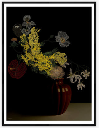 Flower Figure - 60cm x 80cm Flower Figure - 60cm x 80cm