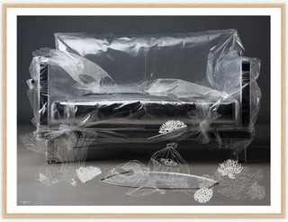 Wrapped in plastic - 80cm x 60cm Wrapped in plastic - 80cm x 60cm